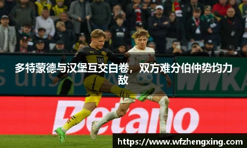多特蒙德与汉堡互交白卷，双方难分伯仲势均力敌